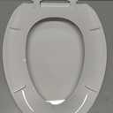 American Standard 5503A00B.020 Transitional Elongated Toilet Seat Soft Close, White