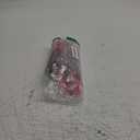 Aneco 16 Pieces Mini Christmas Buffalo Plaid Drawstring Bag 7.8 by 5.9 Inches Cotton Xmas Bag Candy Sack Stocking Storage with 20 Pieces Tags