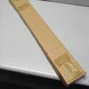 Room Darkening Curtain Rod 28-48 Inches, Wrap Around Design, Extra-Thick 1-Inch Diameter Single Drapery Rod, Extendable Metal Rod Set of Window Treatment (Matte White, 28-48")