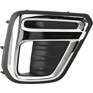 KarParts360 For Subaru Forester 2019 2020 2021 Fog Light Cover Passenger Side | Black And Chrome | Premier/Touring Models | Replacement For SU1039120 | 57731SJ120