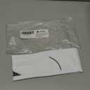 Winter Headbands for Women & Men, Reflective Fleece Ear Warmers, Non-Slip Sports Headbands for Running, Cycling, Skiing, Hiking and Daily Wear, White