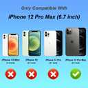 BITOBE Designed for iPhone 12 Pro Max, Cute 3D Butterfly Case Slim Plating Glitter Bling Luxury Cover for Women Girls Protective Camera Protection Bumper 6.7" Blue