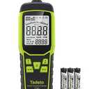 Carbon Monoxide Detectors, Portable CO Detector with Audible & Visual Alarm, 2.4-in Backlit Screen 0-1000PPM Travel CO Gas Meter for Home, Industrial and Outdoor (Includes Battery x3)