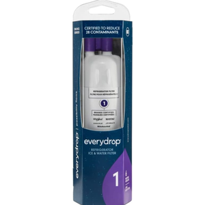 everydrop by Whirlpool Ice and Water Refrigerator Filter 1, EDR1RXD1, Single-Pack , Purple