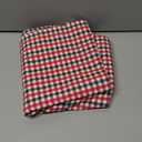 Folkulture Christmas Xmas Boho Table Runner 108 Inches Long  100% Cotton Rustic Farmhouse Table Runner | Red & Green Holly Plaid for Dining Table, Kitchen Island, or Holiday Dcor