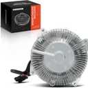 A-Premium Electronic Radiator Cooling Fan Clutch Compatible with Ram 2500 3500 4500 5500 2013-2018, 6.7L, Diesel Only, Reverse Rotation, Replace# 52014729AC