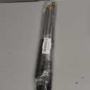 2 PCS Portable Handheld Flag Pole with Clips,Telescopic Handheld Flagpoles,Stainless Steel Extendable Tour Guide Flag Pole Telescoping Teaching Pointer Stick for Festival Teachers (8.2 Ft, Black)