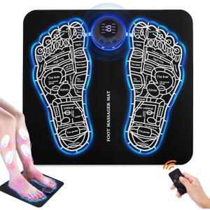 EMS Foot Massager Mat for Muscle Relaxation,Back & Leg Foot Massage, TENS (Mode:KTR-2493)