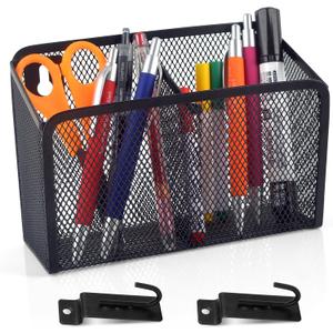 Wall Hanging Pencil Holder With Slatwall J Hooks Slatwall Pencil Cup Wall Mounted Pen Holder Wall Marker Holder Metal Pencil Holder For Paintbrushes Pegboard Classroom Home