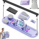 Pnknose Pilates Board-Pilates Reformer Set 6 in 1 Multifunctional Abdominal Pilates Board for Home Workout Equipment, Foldable Pilates Portable Reformer Machine, Ab Board Trainer for Women