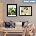 BESCRCL 18x24 Picture Frames Black Set of 6, Poster Frame Display Photo 16x20 or 18x24 without Mat, Wall Hanging Frame with Plexiglass