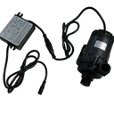 SHYSKY Heavy Duty Low Noise 24V 120W Micro Brushless DC Water Pump DC60G-24120S-1 39ft 1003GPH, DRY RUN Protection, For Cooling Circulation Pressure Sys