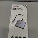 USB C to Dual HDMI Adapter 4K@30Hz, KOZYC USB C Hub Multiport Adapter with 2xHDMI, USB 3.0, 100W PD, Support USB C to HDMI Splitter Extended Display for MacBook Pro (MST is not Supported on MacOS)