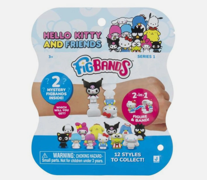 Hello Kitty and Friends Mystery Bag Assortment 2 Pcs