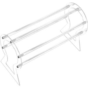 Hemoton Soporte para banda para el cabello, soporte para tocado, organizador de escritorio con ahorro de espacio