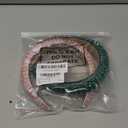 Witch Theme Party Favor 2 Pcs Pink and Green Bling Rhinestones Headband Crystal Diamond Beaded Hair Accessories Embellished Head Band Party Cosplay for Girls Women Valentines Wedding