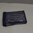 ELEGANT LIFE HOME 100% Cotton Washed Denim Decorative Throw Pillow Covers Dark Blue Cushion Covers Set Soft Oblong Pillow Case Shell for Car Sofa Bedroom (12'' x 18'', 2 PCS)