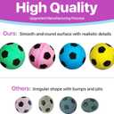 SPOT Sponge Soccer Ball Cat Toys - Interactive and Colorful Plush Toy, Fun for Cats and Kittens to Bat and Chase, Keep Cats Entertained - 1.5" Assorted 4- Pack