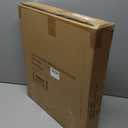 14x20 Inches Modern Wall Clock Battery Operated, Wooden Decorative Analog Clocks with Silent Quartz, Minimalist Art Decor for Living Room, Office, Bedroom