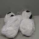 2 Pack 55" Halloween Light up Hanging Ghosts Decorations with Warm LED Lights, Halloween Flying Ghost Decorations for Outdoor Indoor, Haunted House, Front Yard, Patio, Party Decor