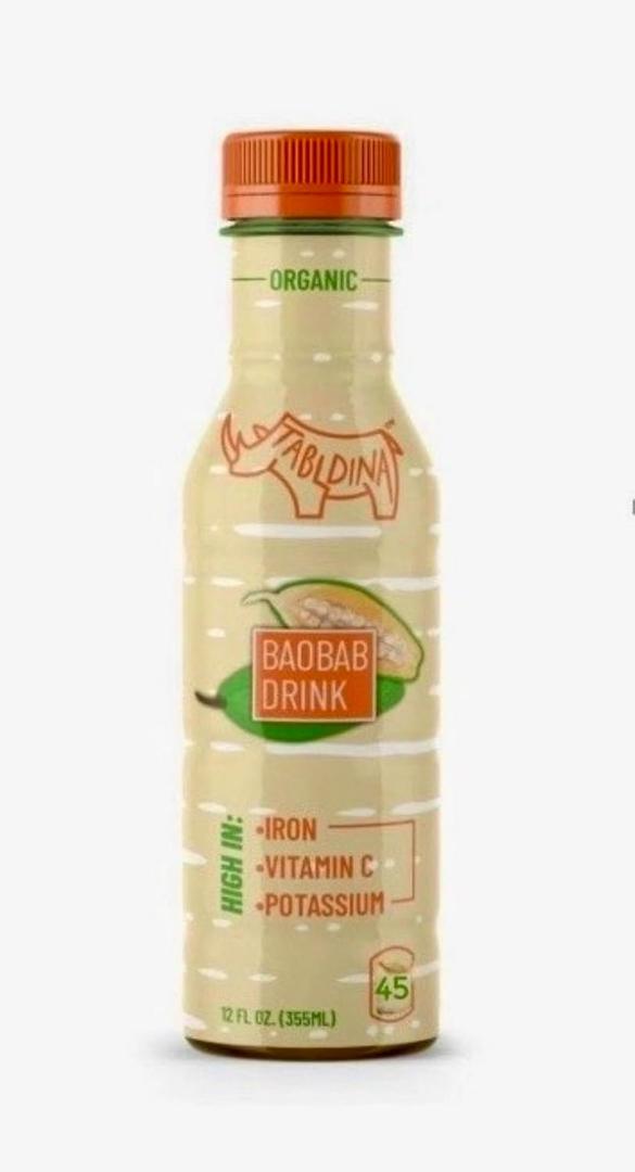 Baobab Drink Organic with Iron, Vitamin C and Potassium, 12 fl oz, 45 Calories (EXP 09/01/26)