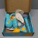 Doctor Kit for Toddlers 3-5 - Preschool Pretend Play Medical Kit with Stethoscope, Blood Pressure Cuff and Carrying Bag- Dress Up Toys for Kids Ages 3+ Years