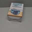 Electric Heated Lunch Boxes Adults: 80W Electric Lunch Box Food Heated 12/24/110V 1.5L Heatable Lunch Box for Car/Truck/Office LeakProof Stainless Steel Container, Fork & Spoon, Bag (Grey+Green)