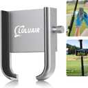 Golf Cart Phone Holder - Slim Smartphone Mount for Golf Cart, Ultra-Strong Magnet - Golf Cart Accessories, Rotatable Universal Magnetic Phone Holder for Golf Cart(Silver)