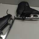 AhmyLion Figure Ice Skates for Beginners - White Comfortable Leather Ice Skates for Women, Men, Boys & Girls (Size Up 1 Size) (Women's Size-5.5/ Children 3.5Y)