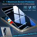 3 Pack Privacy Screen Protector for Samsung Galaxy s25 ultra Tempered Glass + 2 Pack Camera Lens Protector, True 25Anti Spy, Military Grade Shatterproof, 9H+ Hardness, Auto Alignment Frame 6.9"