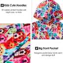 Ahegao Orange Cats Hoodies for Girls Novelty Sweatshirts Sweater Size 6 7 9 Kids Soft Hoodys Big Girl Graphics Pullover Tops