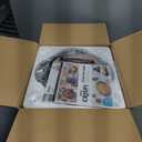 Ninja Crispi 4-in-1 Glass Air Fryer | 450F | Non-Toxic | 4QT & 6-Cup Glass Containers w/Lids | Microwave, Freezer, Dishwasher Safe | Max Crisp, Air Fry, Bake, Recrisp | Ginger Snap | FN101GD