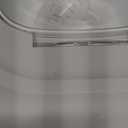 Restaurantware-17.7 x 13 x 14.8 Inch Collapsible Container, 1 Durable Storage Container - Built-In Handles, Gray Plastic Household Organizer With Handles, Collapsible, For Home Purpose And More