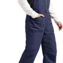 FREE SOLDIER Men's Insulated Waterproof Snow Bibs Ski Overalls (X-Large/32" Inseam, Midnight Navy)