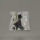 3 x Small Parts 18-8 Stainless Steel Machine Screw, Black Oxide Finish, Pan Head, Phillips Drive, Meets ASME B18.6.3, 1/2" Length, Fully Threaded, #4-40 UNC Threads (Pack of 100)