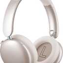 Wentronic Y06 Noise Cancelling Headphones,58H Playtime and 5 EQ Music Modes Wireless Over Ear Bluetooth Headphones with Microphone,Lossless Audio,Multipoint Connection,Foldable,Lightweight,Starlight