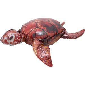 SELF-STANDING 4D GIANT DINOSAUR, WHALE, SPIDER, SCORPION PARTY FOIL HELIUM BALLOON, TYRANNOSAURUS, DRAGON BIRTHDAY PARTY DECORATIONS, PARTY SUPPLIES, BOYS' KIDS' CARTOON TOYS (4D SEA TURTLE).