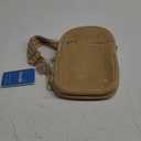 Haytijoe Straw Bag Summer Small Sling Bag RFID Blocking Crossbody Bags for Women Beach Bags Fanny Packs, Khaki
