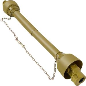 ECCPP [40.55"-27.56" ] PTOShaft,1-3/8" PTO Drive Shaft,Series 1 Tractor PTO Shaft, 16-25Pk, Yellow pto drive shaft,Suitable for small and medium-sized vehicle models