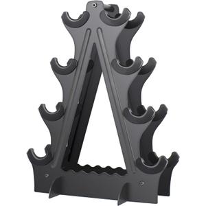 Dumbbell Rack 4 Tier Weight Rack for Dumbbells Compact Dumbell Rack Stand Only for Home Gym Weight Stand, (Rack ONLY)