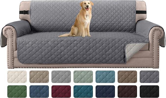 Couch Cover, Waterproof Sofa Covers Washable Slipcover Furniture Protector Couch Seat Covers Non-Slip Couch Cover for Dogs, Pets Size 75x88