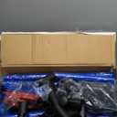 Axe Throwing Game for Backyard - 8 Throwing Axes Set - Deluxe Foldable Plastic Axe Throwing Target Game for Adults Kids, Outdoor Games Carnival Games