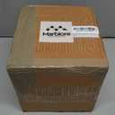 MARBLORE Marble Kitchen Garbage can with Lid 6 Inch Travertine Small Garbage Can for Home, Office, Bedroom Accessories and Valentine Room Decor Organizer, Waste Bin