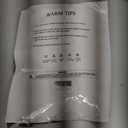 Titanker Shower Curtain Liner, Plastic Shower Liner PEVA 72 x 72 Lightweight Waterproof Shower Curtains for Bathroom with Magnets and Rustproof Grommets, Clear Black