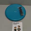 Trideer Wobble Cushion Core Balance Disc, Flexible Seating for Classroom Elementary, Wiggle Seat for Sensory Kids, Balance Pad with Inflation Pump (34CM Turquoise)