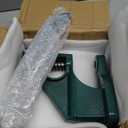 QWORK Heavy Duty Hand Press Eyelet Grommet Machine Punch Tool Kit  3 Size Dies (#0#2#4) & 1500 Pcs Silver Grommets for Banner, Canvas & Leather Work