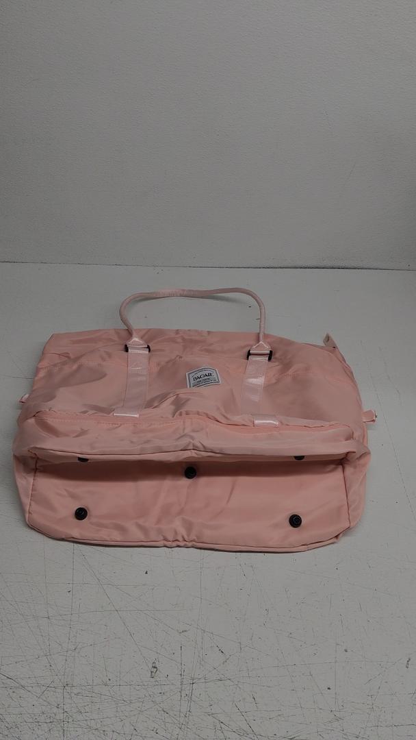 BAGAIL Travel Duffel Bag, Weekender Bags for Women, Overnight Gym Carry On Tote Bag with Wet Pocket, Hospital Mom Bag for Labor and Delivery - Extra Large, Pink