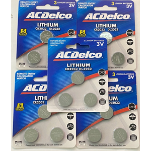CR2032-3PK Lithium 3V Blister Card 8 Pack
