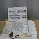 SYNCFUN Play Tent for Kids,Indoor & Outdoor Tent with Blanket,LED Lights & Flags for Toddler,Spacious 51*35*52 Inch,Playhouse for Kids,Ideal Private Space for Reading & Play for Boys & Girls Age 3-7 (Gray)