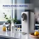 APEC WATER ROCT-Plus Countertop Reverse Osmosis System, Efficient RO Filter 3:1 Pure to Drain, Instant Hot Water 2 for Tea, UV Water Filtration